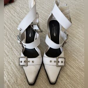 White Hendrix Heels from Free people